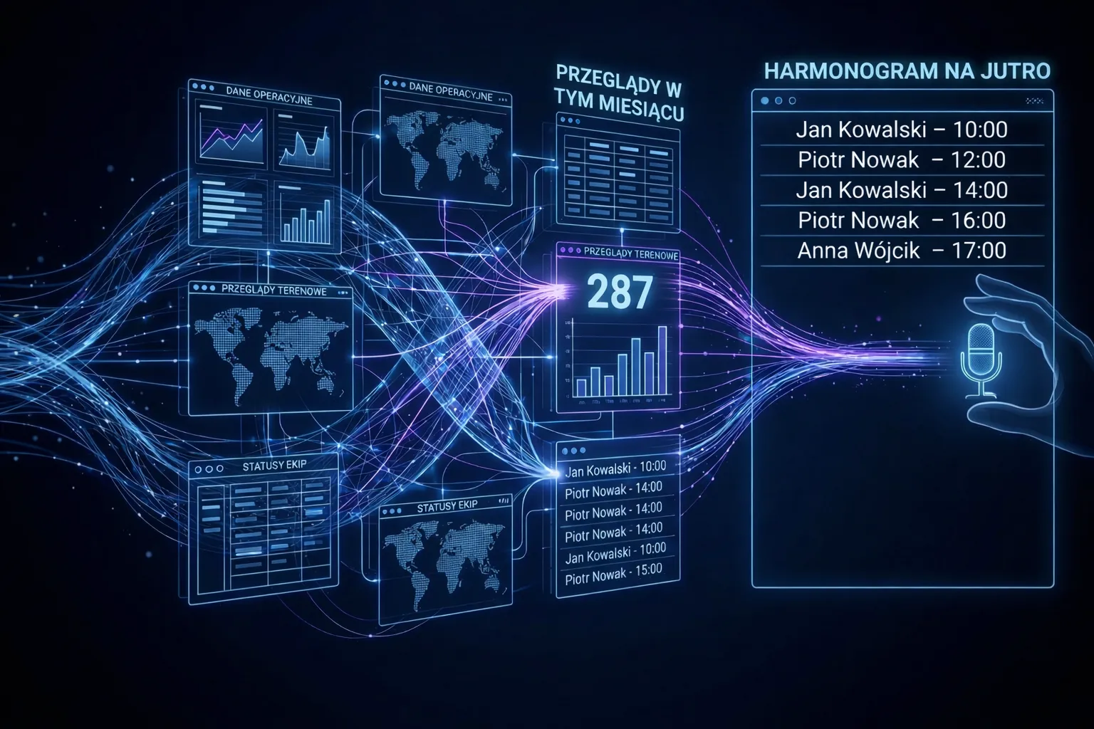 Data analytics interface